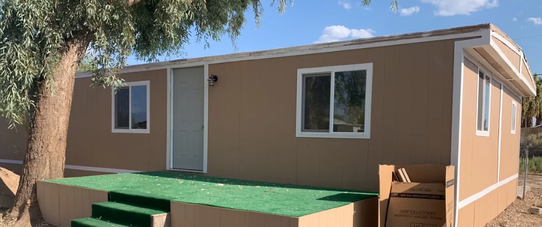 New deck, steps and fresh exterior paint - Extreme Maintenance, Bullhead City AZ